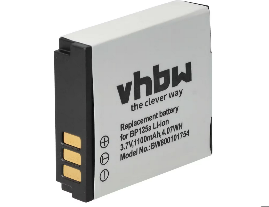 Baterija za video kameru SAMSUNG BP125A 3.6V 1100mAh
