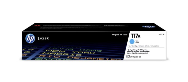 Toner HP 117A W2071A cyan