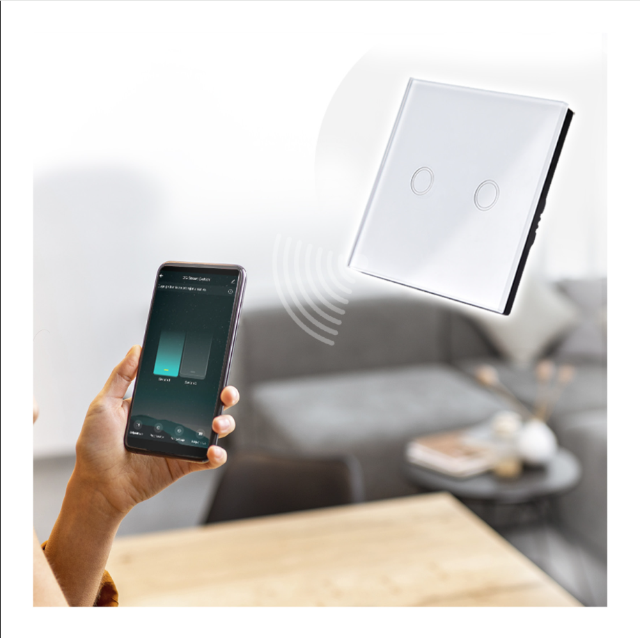 Pametni WIFI prekidač COMMEL 2P IP20