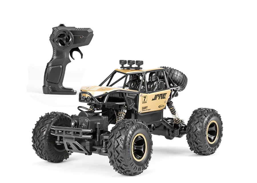 Moćni dječiji autić sa daljinskim upravljačem OFFROAD 4WD zlatni