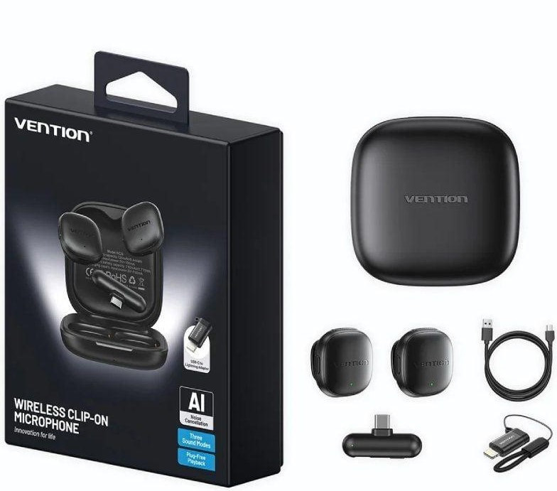 Bežični set mikrofon bubica sa USB-C konektorom VENTION