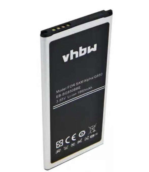 Baterija za telefon SAMSUNG GALAXY Alpha SM-G850 3.85V 1860mAh