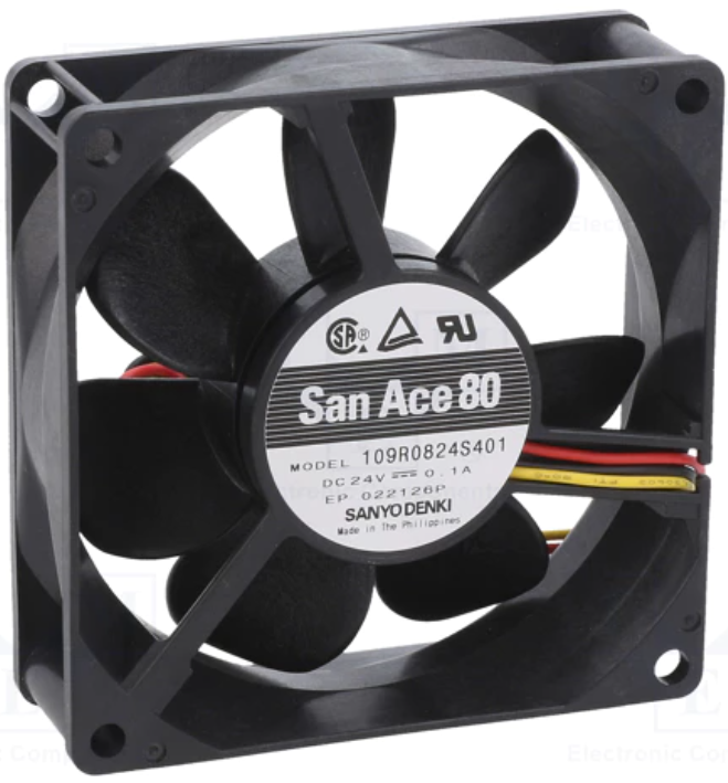 Ventilator 109R0824S401 80x80x25mm SANYO DENKI