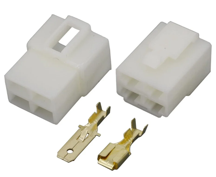 Montažni konektor 4pin kuciste 6.3mm