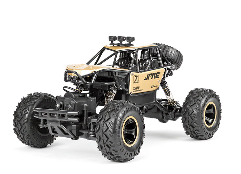 Moćni dječiji autić sa daljinskim upravljačem OFFROAD 4WD zlatni