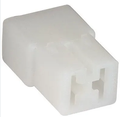 Montažni konektor 2pin 6.3mm muški