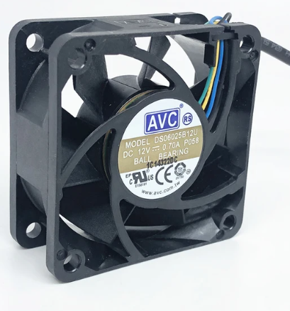 Ventilator DS06025B12U 60x60x25mm AVC