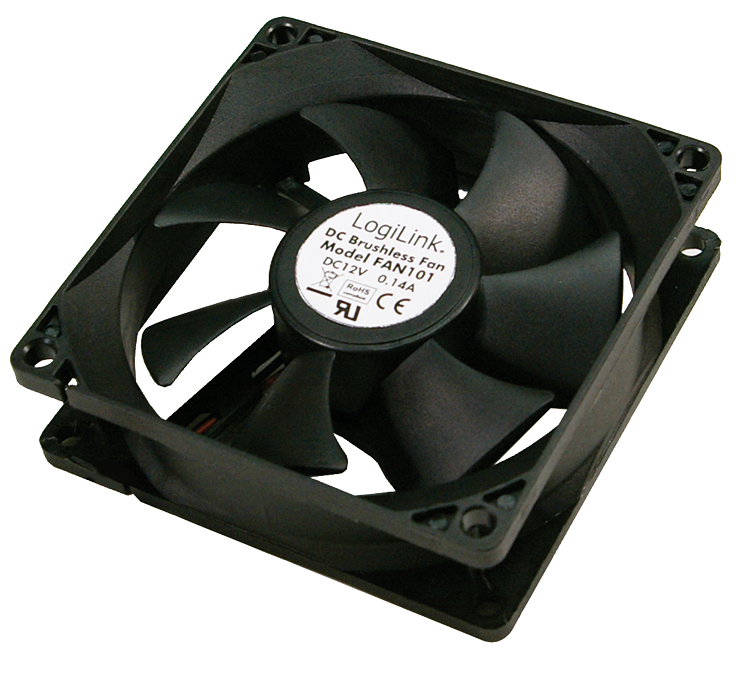 Ventilator  80X80x25mm 12V LOGILINK