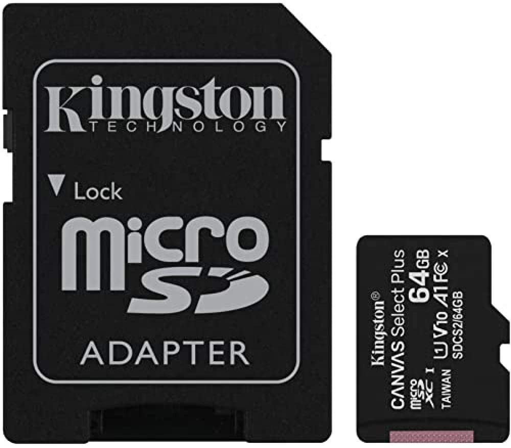 Memorijska kartica KINGSTON microSD 64G A1 Canvas Select Plus