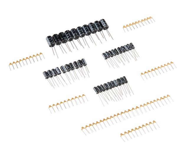 Kondenzatori set 1nF - 1000uF 25V - 50V KIT-13698