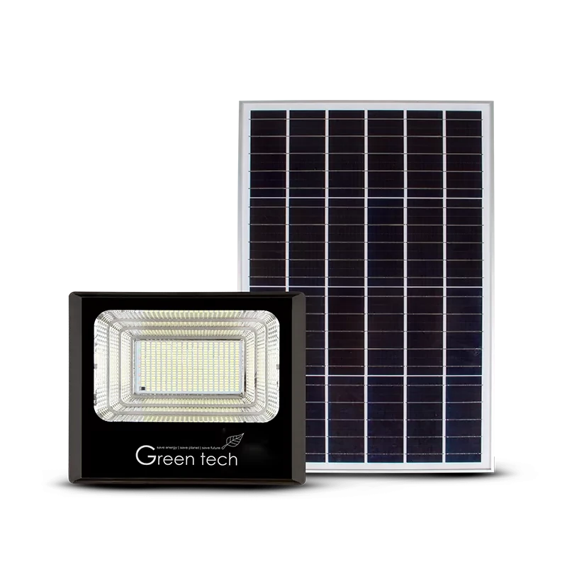 Solarni LED reflektor 200W 6500K IP65 GREEN TECH SLF-200W-CW