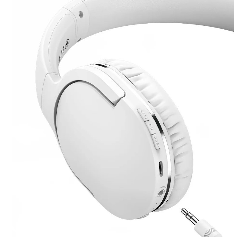 Bežične bluetooth  slušalice BASEUS Dnock D02 Pro bijele