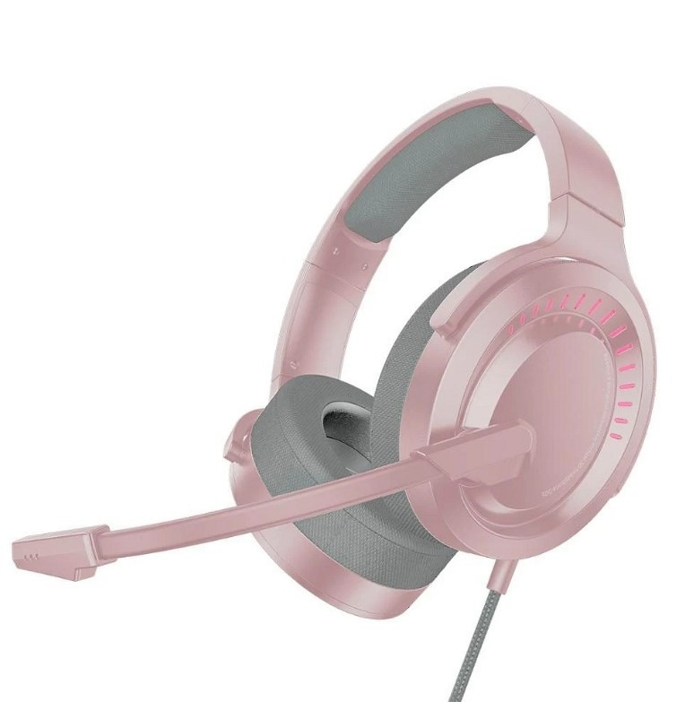 Slušalice sa mikrofonom 3D GAME USB 2m roze BASEUS