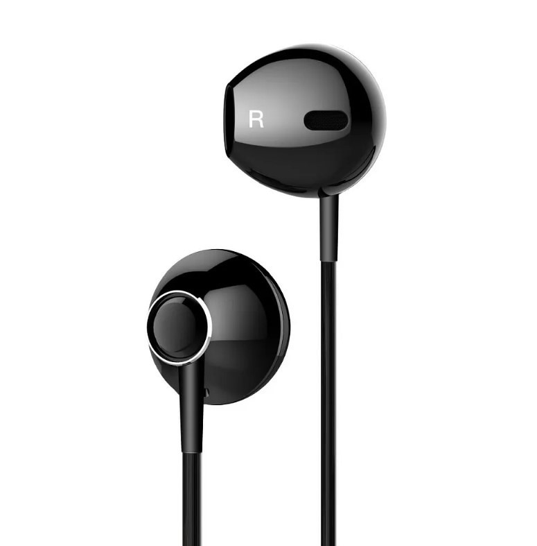 Slušalice za mobitel sa mikrofonom IN-EAR 3.5mm crne BASEUS