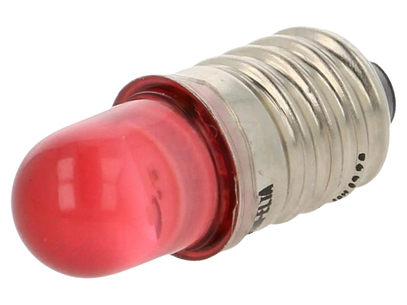 Sijalica minijaturna LED E10 crvena 230V