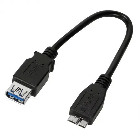 OTG kabel USB-A / USB-B micro 3.0 LOGILINK