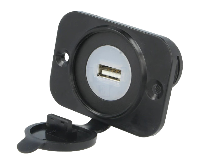 Ugradbena auto utičnica 6.3mm A13-194APS-BB3