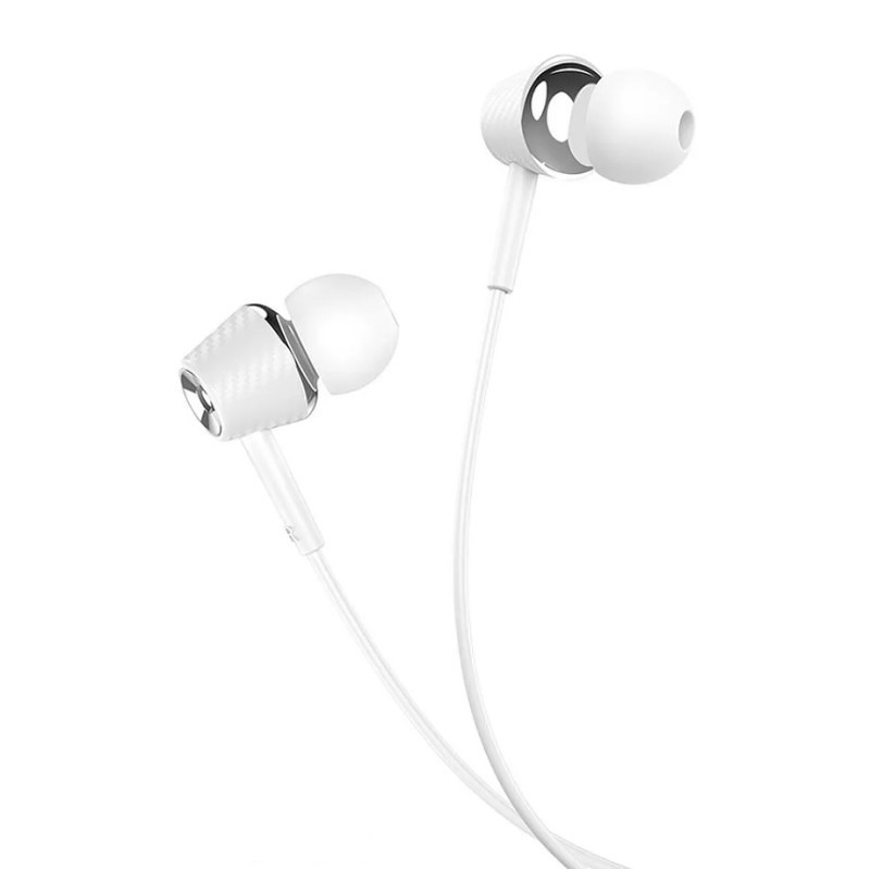 Slušalice sa mikrofonom 3.5mm IN-EAR 1.2m HOCO M70 bijele