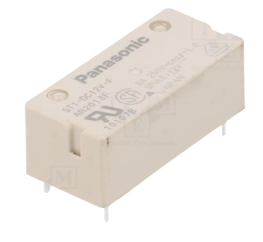 Elektromagnetni relej ST1-DC12V-F 8A