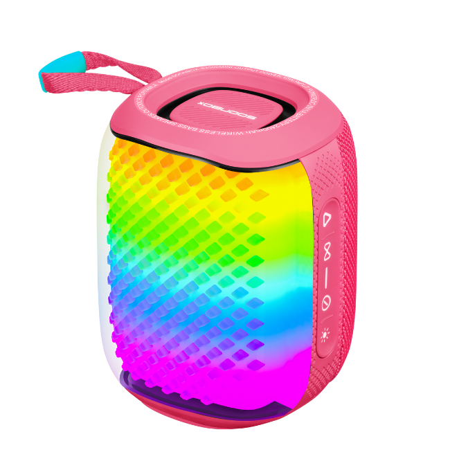 Prijenosni bluetooth zvučnik FM radio SOONBOX S3500MINI pink