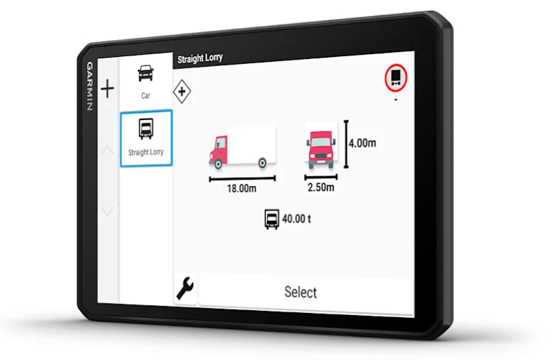 Navigacija za kamion GARMIN Dezl LGV 820 Europe