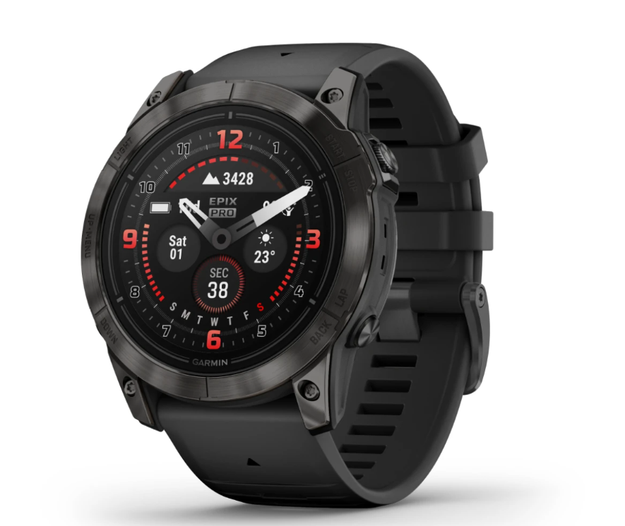 Pametni sat GARMIN EPIX PRO g2 Sapphire Carbon Gray DLC Titanium