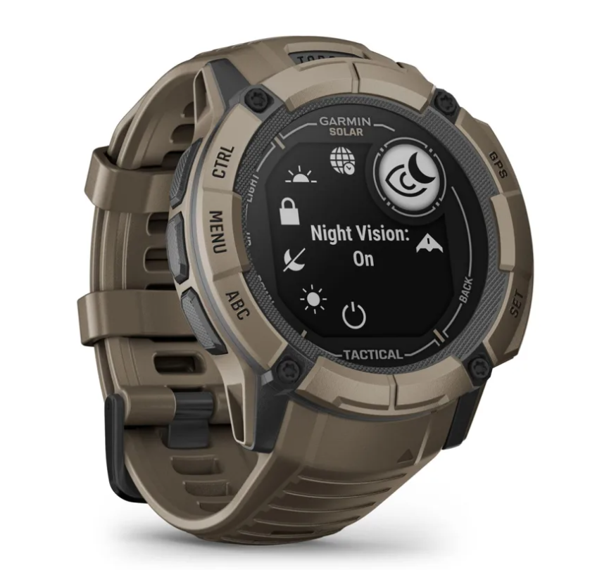 Pametnis sat GARMIN Instinct 2X SOLAR Tactical Edition Coyote Tan