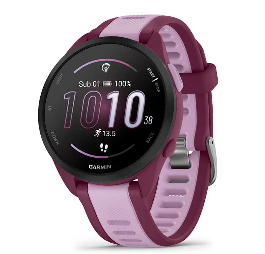 Pametni sat GARMIN Forerunner 165 Music Berry Lilac