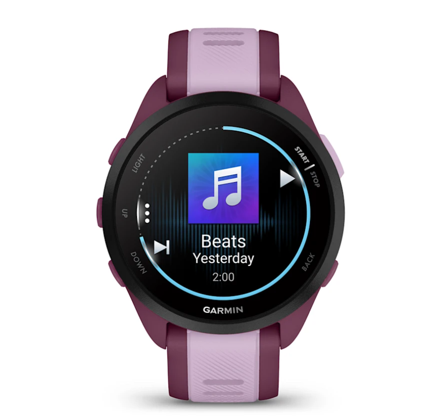 Pametni sat GARMIN Forerunner 165 Music Berry Lilac