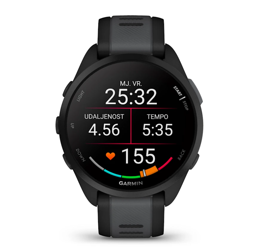 Pametni sat GARMIN Forerunner 165 Black Slate