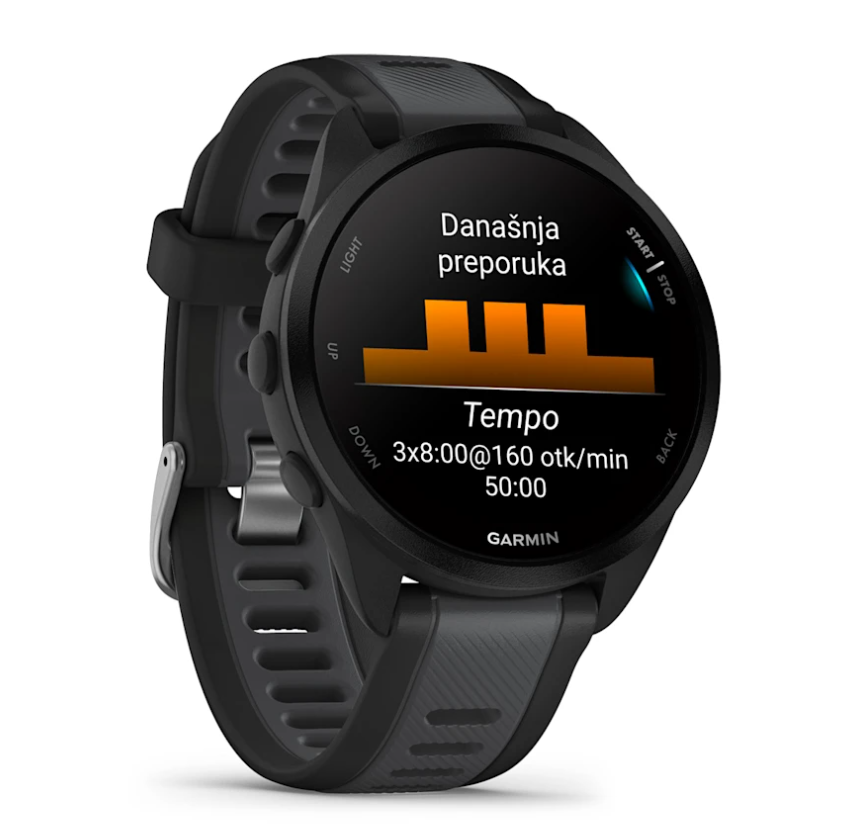Pametni sat GARMIN Forerunner 165 Black Slate