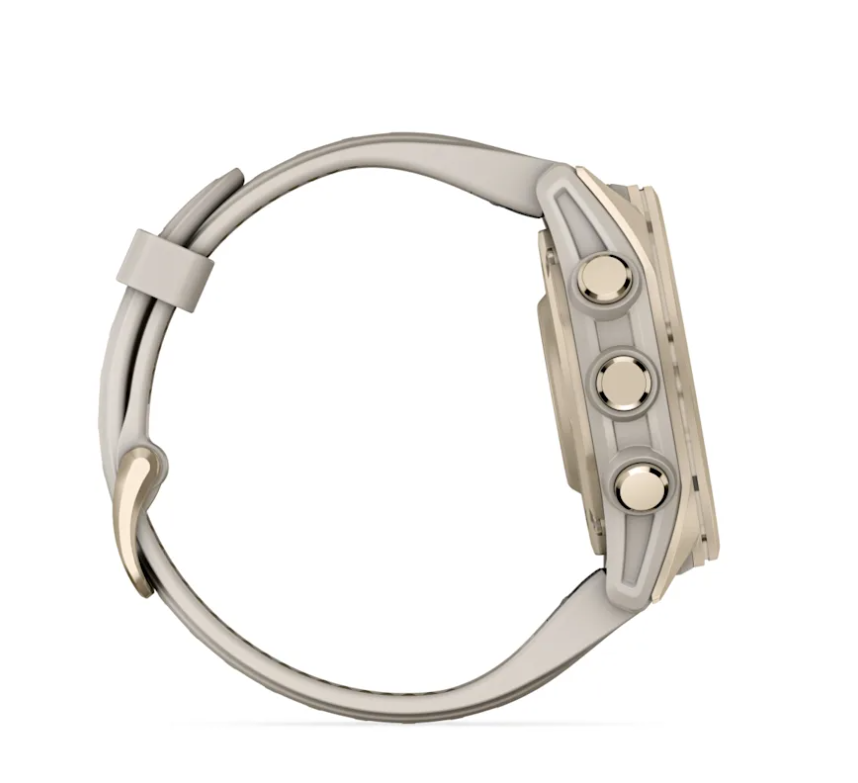 Pametni sat GARMIN FENIX 8 Sapphire Soft Gold Fog Gray/Dark