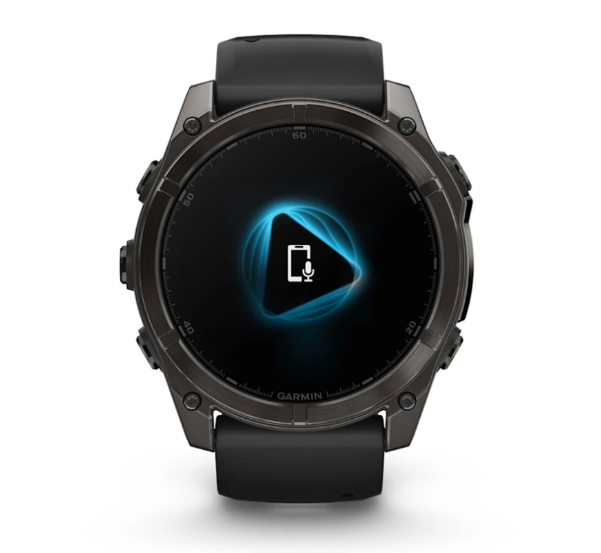 Pametni sat GARMIN FENIX 8 Sapphire Carbon Gray DLC Titanium Black