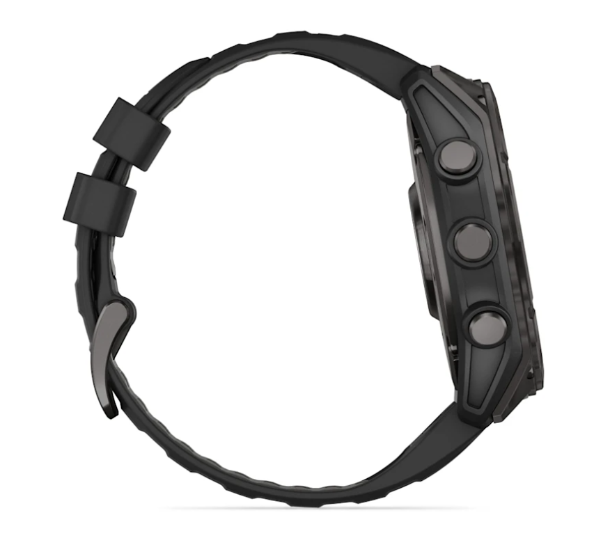 Pametni sat GARMIN FENIX 8 Sapphire Carbon Gray DLC Titanium Black