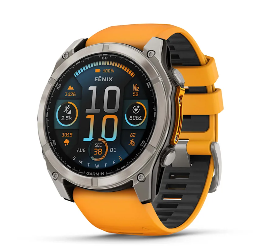 Pametni sat GARMIN FENIX 8 Sapphire Spark Orange