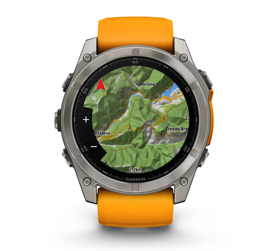 Pametni sat GARMIN FENIX 8 Sapphire Spark Orange