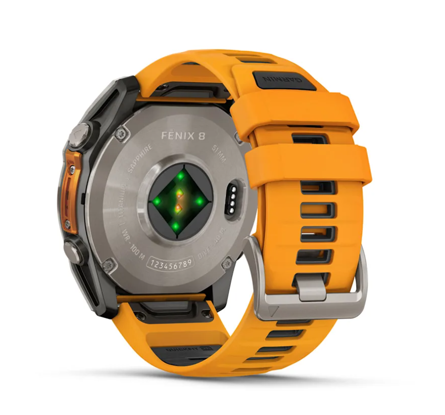 Pametni sat GARMIN FENIX 8 Sapphire Spark Orange