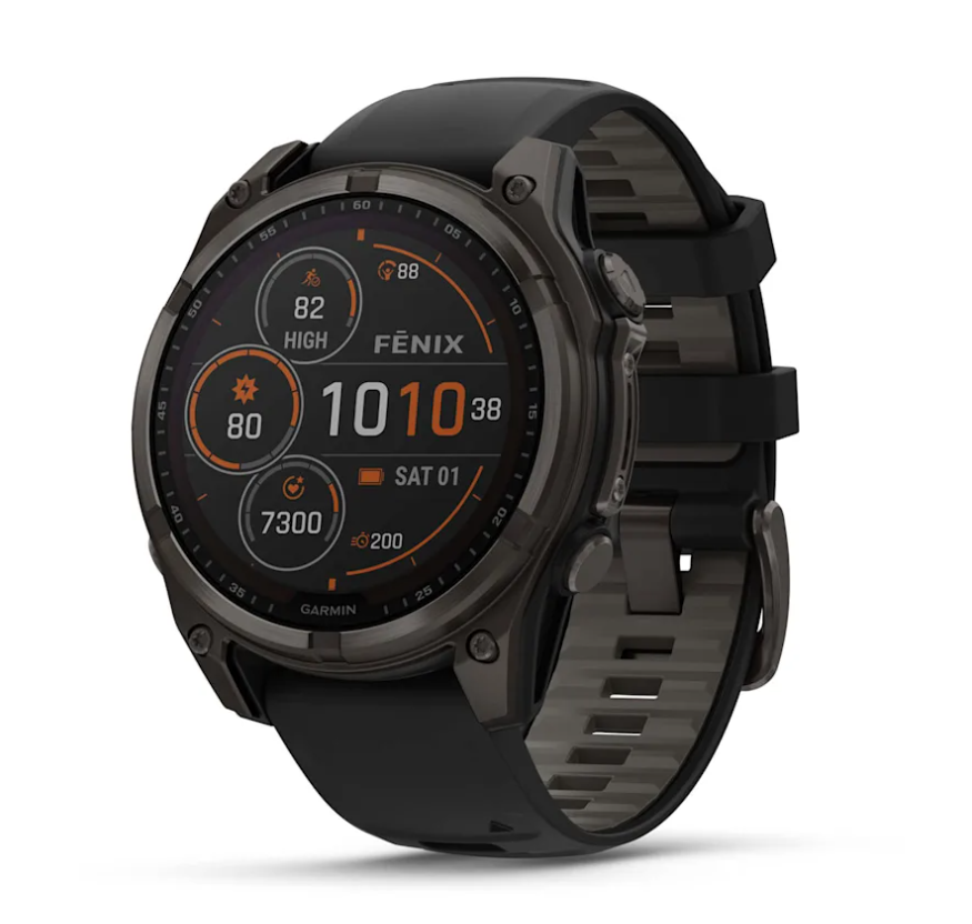 Pametni sat GARMIN 8 Solar Sapphire Black