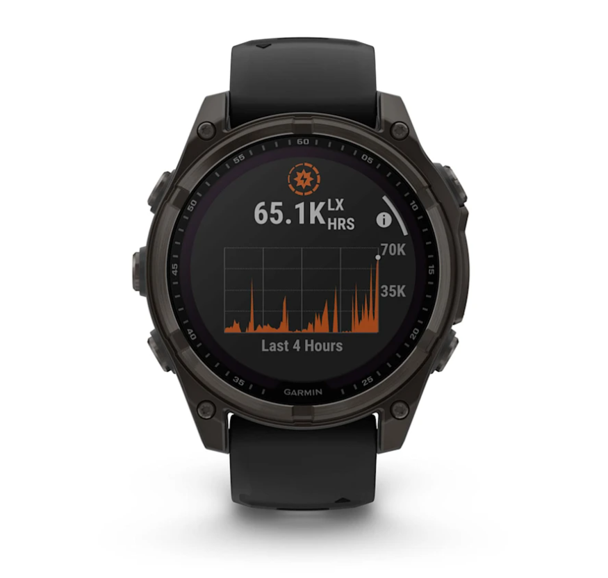 Pametni sat GARMIN 8 Solar Sapphire Black