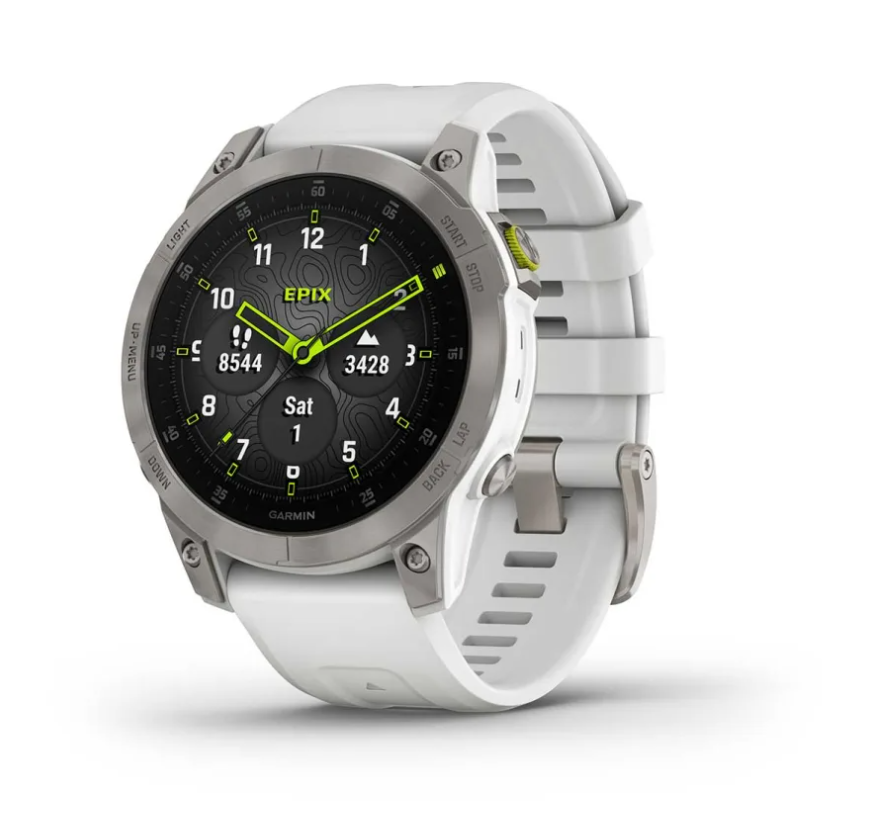 Pametni sat GARMIN EPIX 2 Sapphire White Titanium