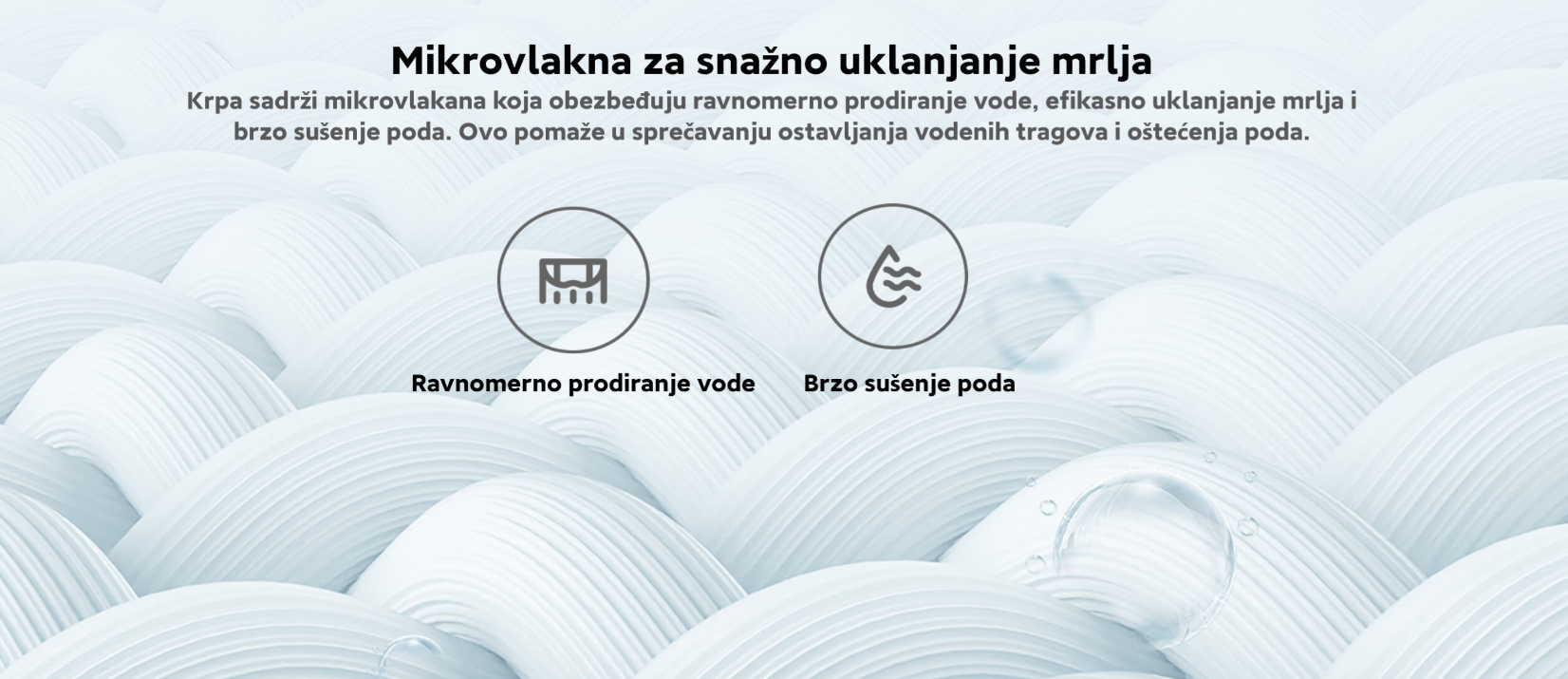 Robot usisivač XIAOMI Mi Mop 2 Pro crni, mikrovlakna za snažno uklanjanje mrlja