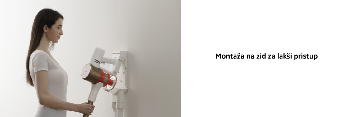 Štapni usisivač XIAOMI G10 Plus, montaža na zid