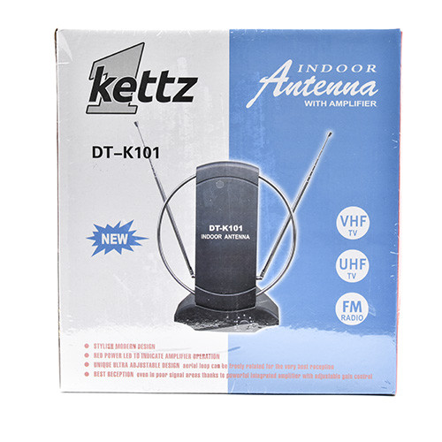 Sobna TV antena sa pojačivačem UHF VHF KETTZ DT-K101