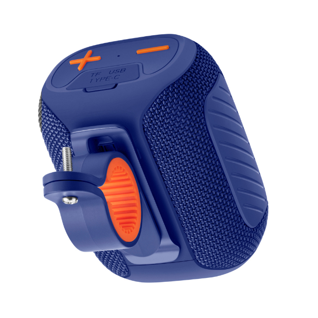 Prijenosni bluetooth zvučnik sa zakačkom za bicikl radio SOONBOX S500 plavi - slika 2