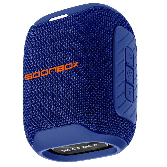 Prijenosni bluetooth zvučnik sa zakačkom za bicikl radio SOONBOX S500 plavi - slika 3