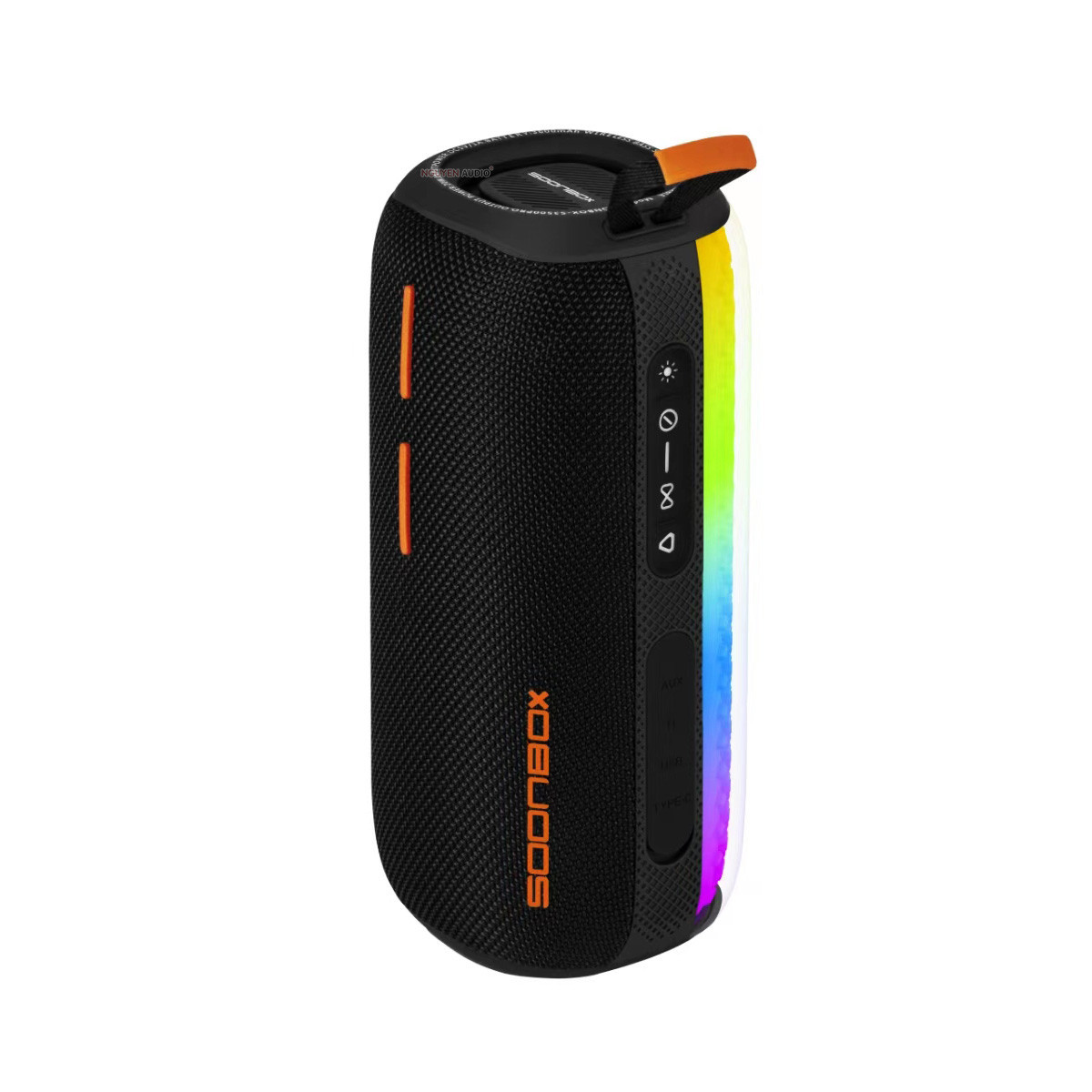 Prijenosni bluetooth zvučnik FM radio SOONBOX S3500PRO crni