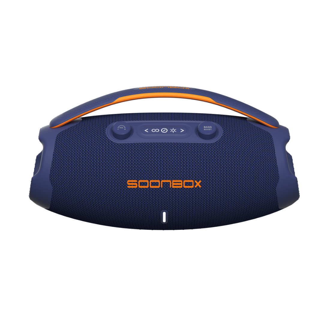 Prijenosni bluetooth zvučnik FM radio SOONBOX S5302 plavi