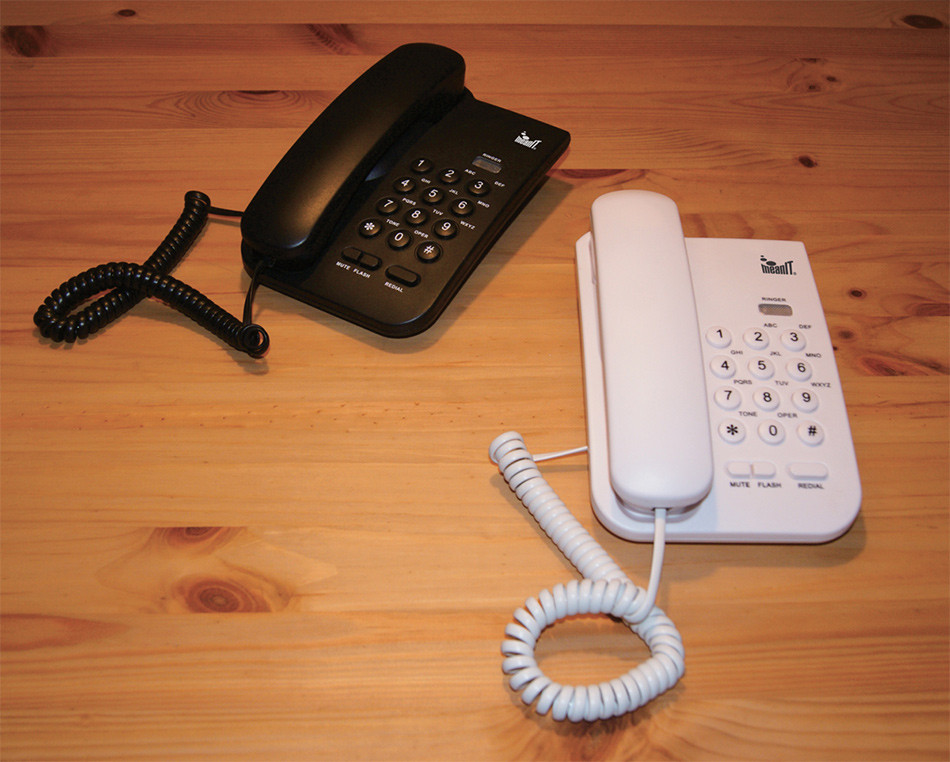 Stolni telefon MeanIT ST100 crni