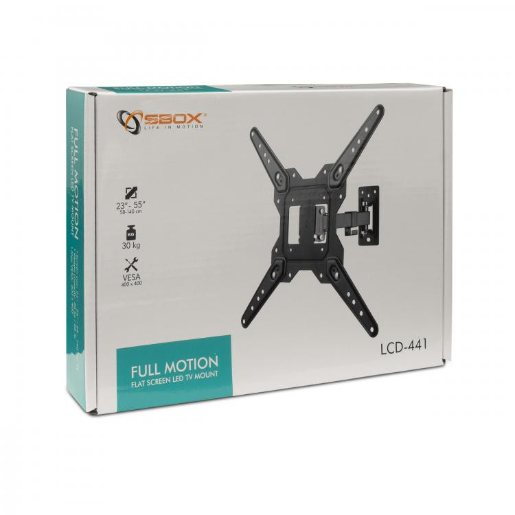 Zglobni nosač za TV sa nagibom 23" - 55“ 30kg