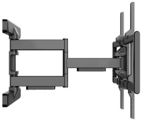 Zglobni nosač za TV 43"-100" 60kg SBOX PLB-8148